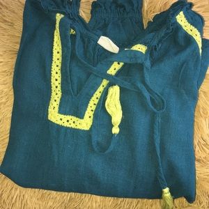 Bright Colored Blouse